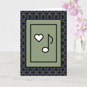 Amo o que você está fazendo com o cartão de saudaç