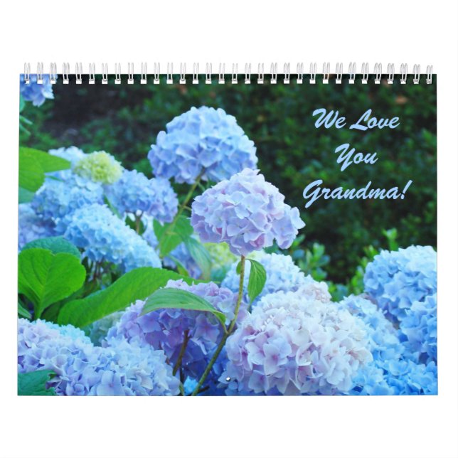 Amo-Te A Avó Calendários De Presente Floral Flores (Capa)
