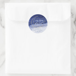 Amo-te à Lua e aos adesivos Traseiros