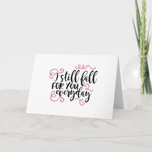 AMO-TE AGORA, AMO-TE SEMPRE CARTÃO DE AMOR. (Frente)