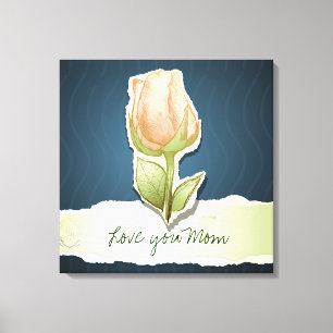 Amo-te mãe, canvas