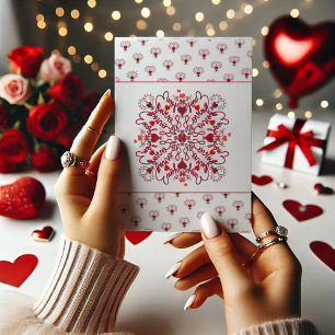 Amo-Te, namorados Dobrado, Cartões de agradeciment