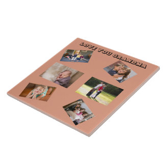 Amo-Te Vovó Chic Sans Serif 6 Fotos Arruinadas