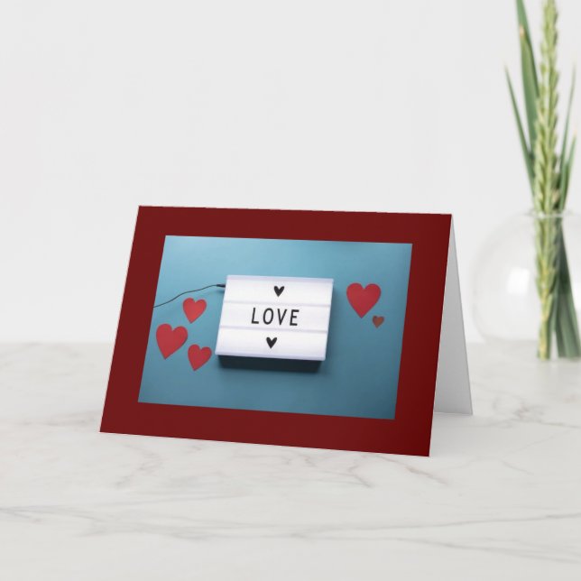 ***AMO VOCÊ LOTS*** MOSTRE-O NO SEU CARTÃO DE ANIV (Frente)