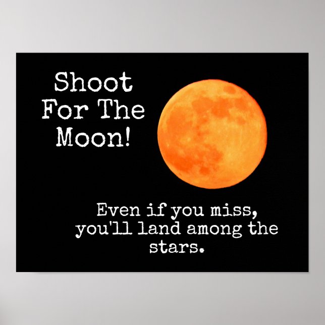 Among the Stars - Poster Quote - print (Frente)