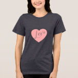 Amor<br><div class="desc">Adoro Camisa De Tripla. Mulheres únicas vestem. Um bom presente para alguém amado</div>