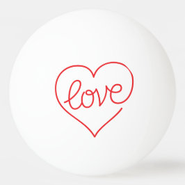 AMOR (03) uma bola de Pong do sibilo da estrela