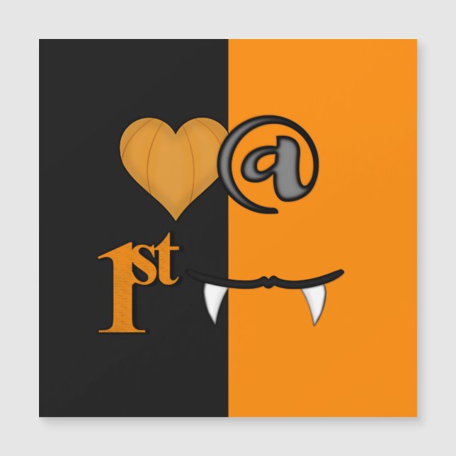 Amor à Primeira Mordida Halloween (Frente)