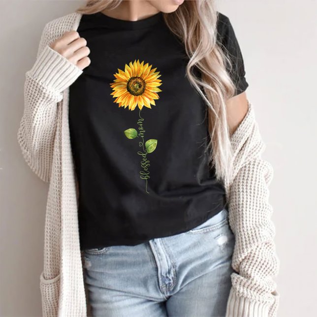 Amor Abençoado Camiseta Mãe - Presente Para A Mãe (Criador carregado)