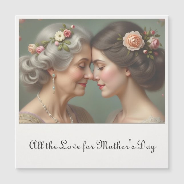 Amor Atemporal Entre Mãe e Filha (Frente)