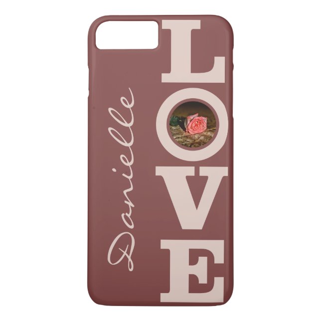 AMOR COM AS SUAS capas de telefone personalizadas  (Verso)