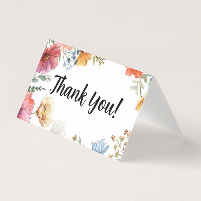 Amor com Cartões de agradecimentos Dobrado de Sang (Frente)