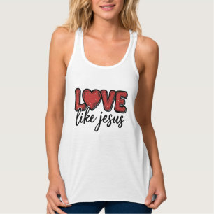 Amor Como Jesus Camisa Vintage Cristã Design_1