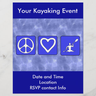 Amor da paz que Kayaking