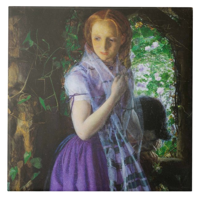 Amor de abril por Arthur Hughes (Frente)