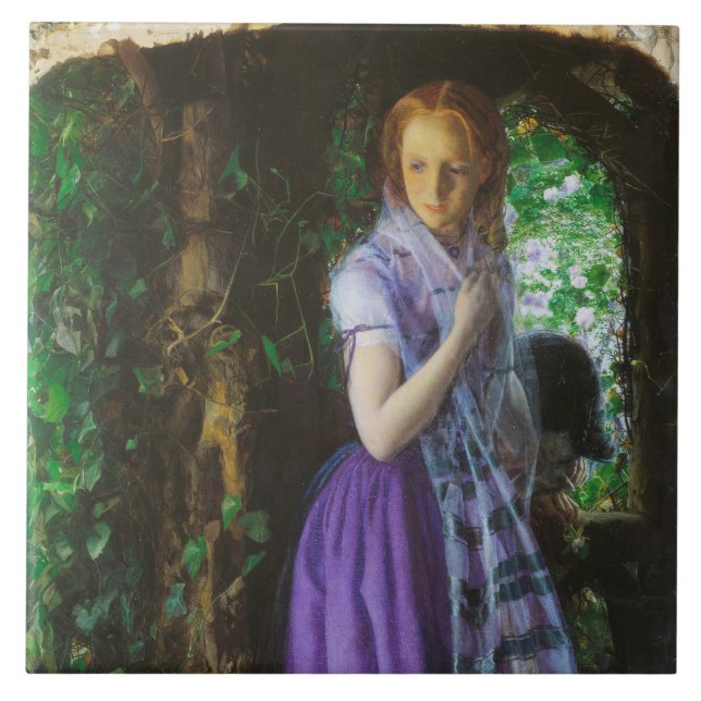 Amor de Abril (por Arthur Hughes) (Frente)
