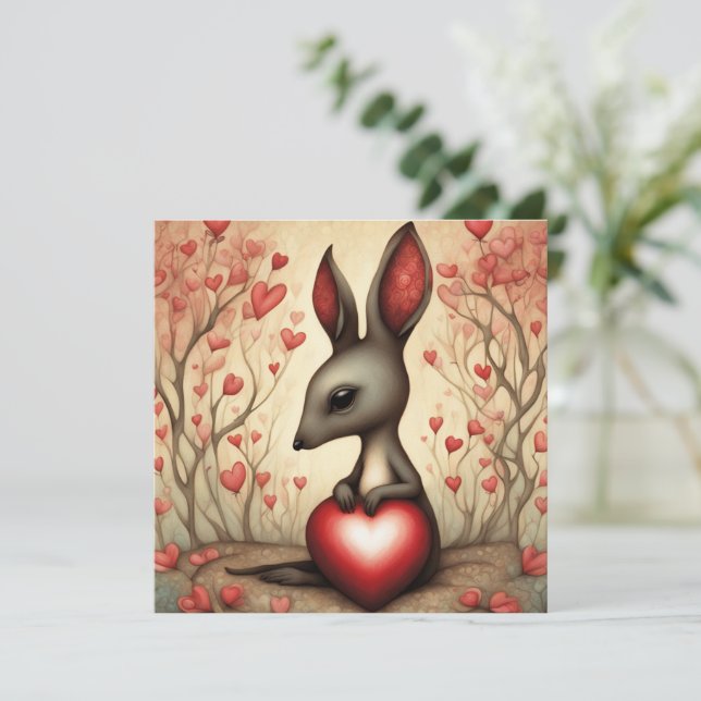 Amor de Canguru 1 (Em pé/Frente)