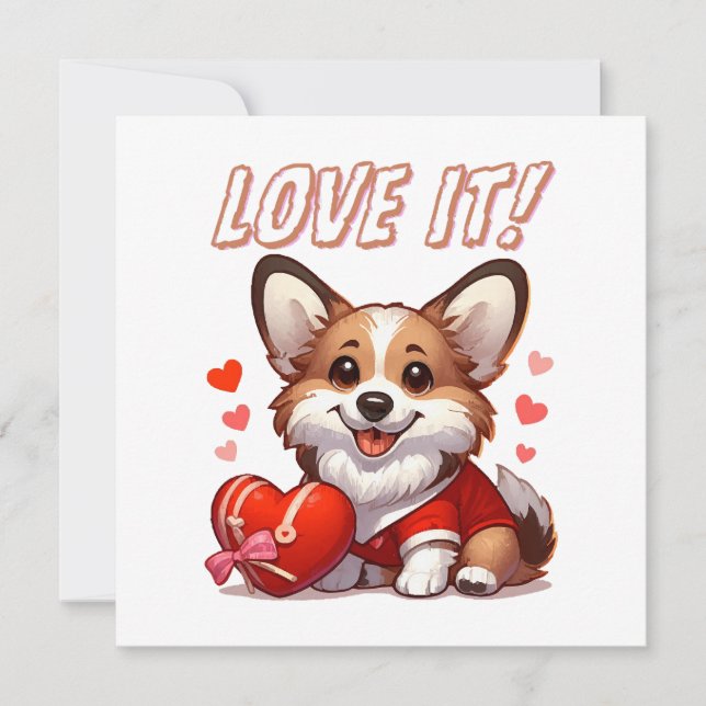 Amor de Corgi Fofo (Frente)