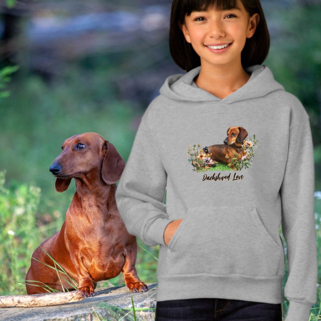 Amor de Dachshund Marrom Meu Cachorro (Criador carregado)