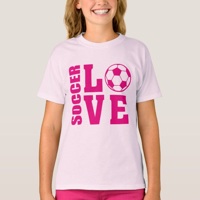 Amor de futebol, camiseta de futebol (Frente)