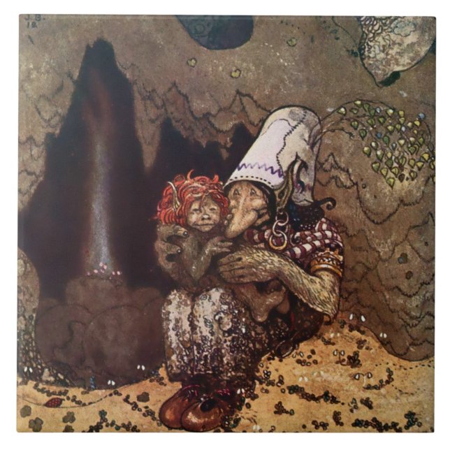 “Amor de Mãe” por John Bauer (Frente)