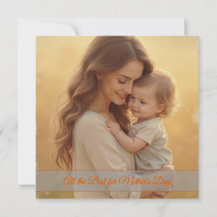 Amor dia de as mães - Um momento de pura alegria