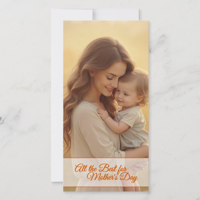 Amor dia de as mães - Um momento de pura alegria (Frente)