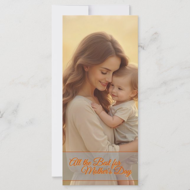 Amor dia de as mães - Um momento de pura alegria (Frente)