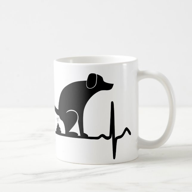 Amor do cão - caneca (Direita)
