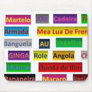 amor do capoeira das artes marciais do mousepad