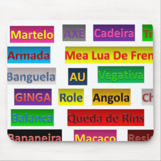 amor do capoeira das artes marciais do mousepad