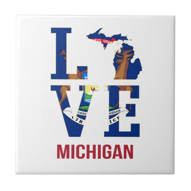 Amor do estado de Michigan (Frente)