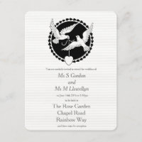 Amor Dói Convite De Casamento Lésbico Elegante