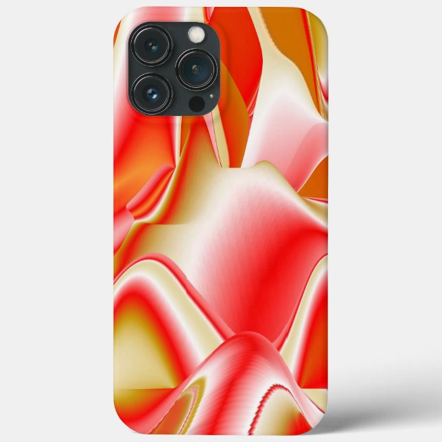 Amor e Abstrato 3D Rainbowart Dourado (Verso)