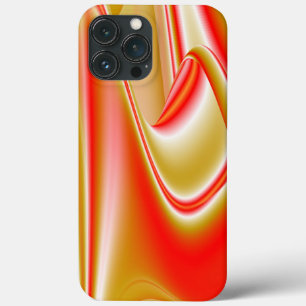 Amor e Abstrato 3D Rainbowart Dourado