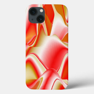 Amor e Abstrato 3D Rainbowart Dourado
