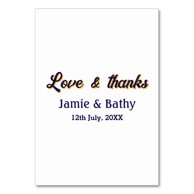 Amor e agradecimento casal nome data roxo laranja (Frente)