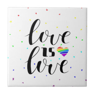 Amor é Amor Corações Arco-Íris