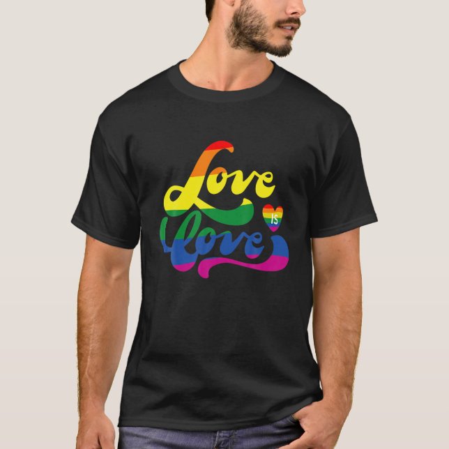 Amor é Camisa Orgulho gay (Frente)