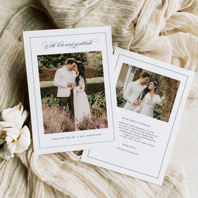 Amor e gratidão, Cartões de agradecimentos de casa (Criador carregado)