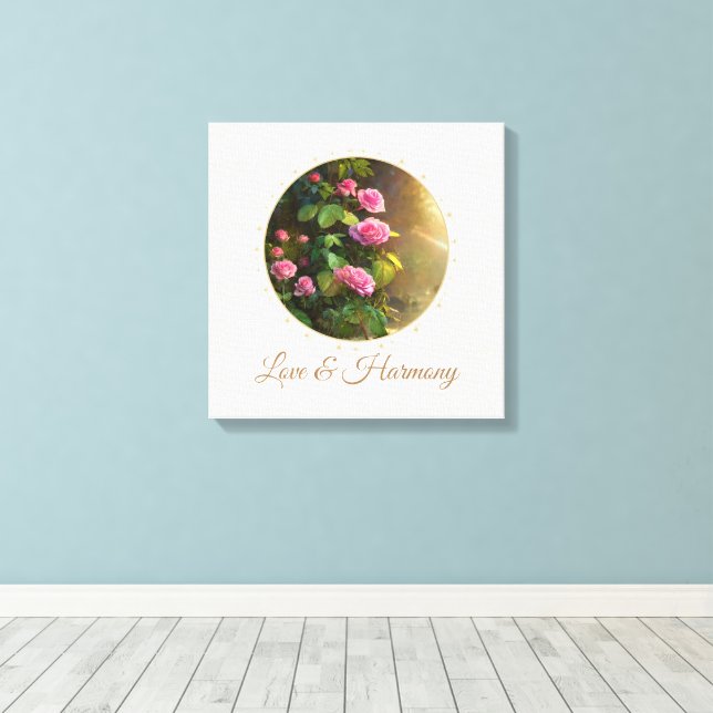 Amor e Harmonia - Canvas (Insitu(piso de madeira))