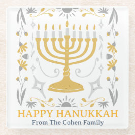 Amor e Luz | Família simples e feliz de Hanukkah