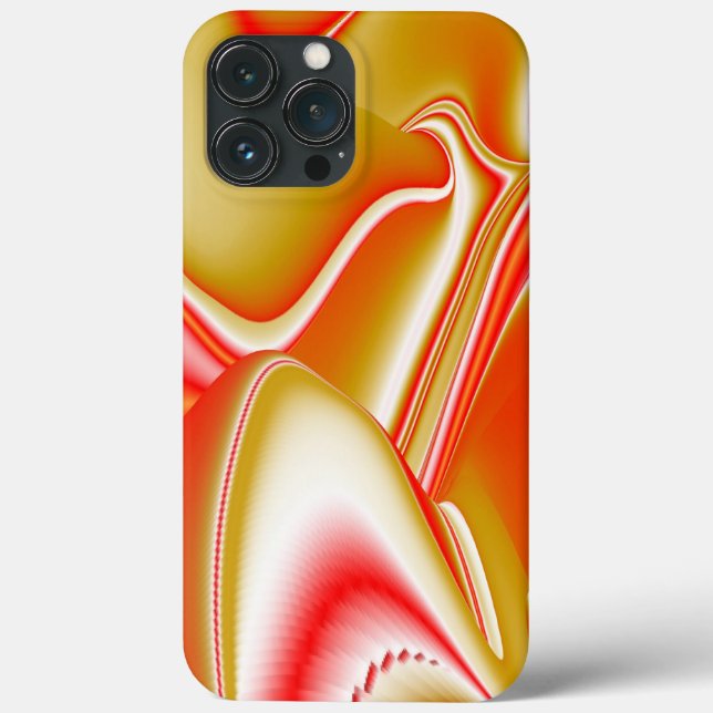 Amor e Ouro Abstrato 3D Rainbowart (Verso)