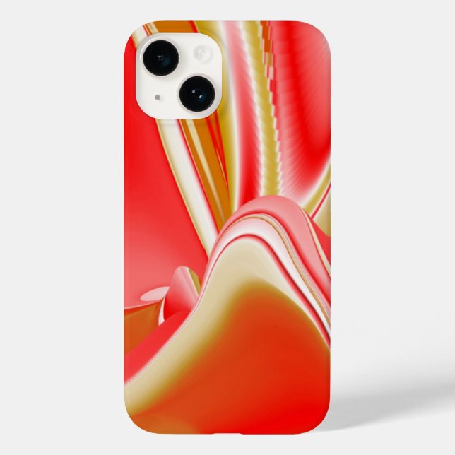 Amor e Ouro Abstrato 3D Rainbowart (Verso)