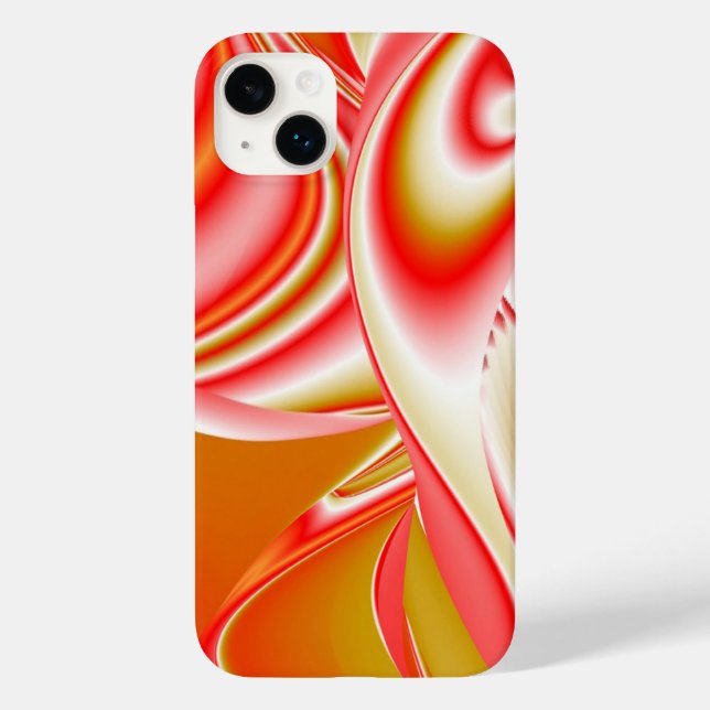 Amor e Ouro Arte de Arco-íris Abstrata 3D (Verso)