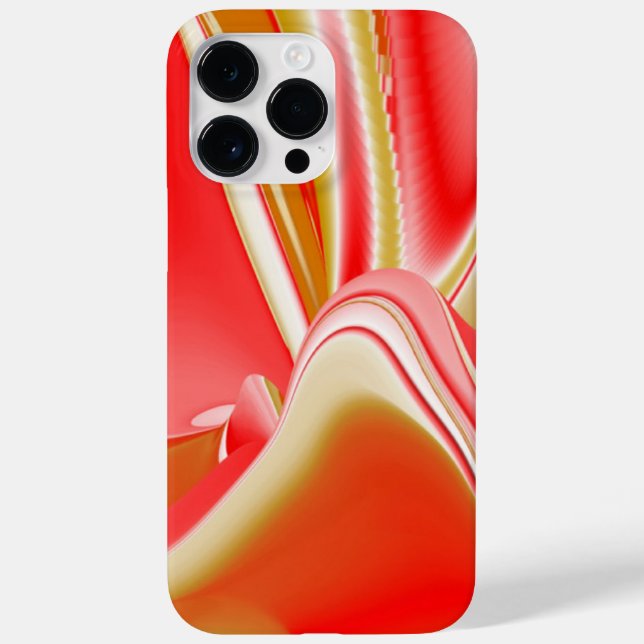 Amor e Ouro Arte de Arco-íris Abstrata 3D (Verso)