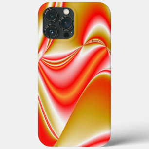 Amor e Ouro Arte de Arco-íris Abstrata 3D