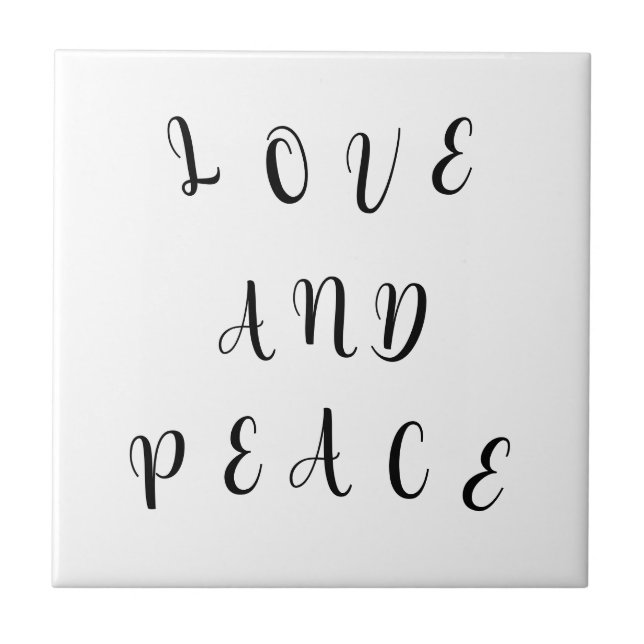 Amor E Paz Bonitos (Frente)