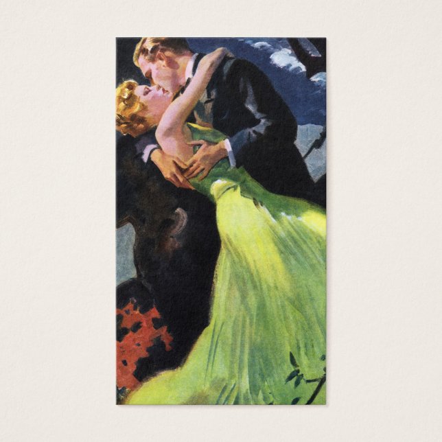 Amor e Romance Vintage, Beijo Romântico (Frente)