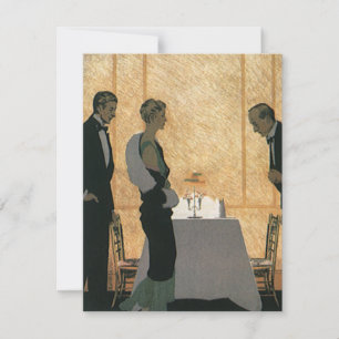 Amor e Romance Vintage, Jantar Elegante de Casal